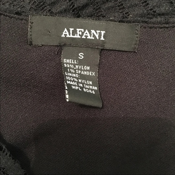 Alfani black lace blouse - Picture 6 of 6